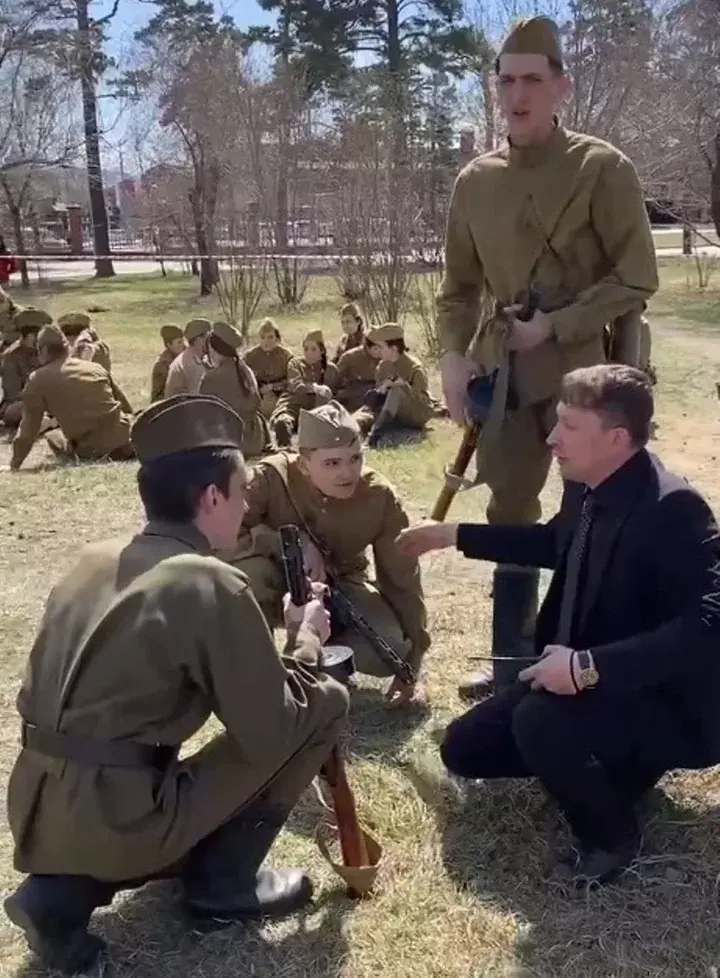 Улан-Удэ – Ландшафтная  историческая анимация «Подвиг Героя»